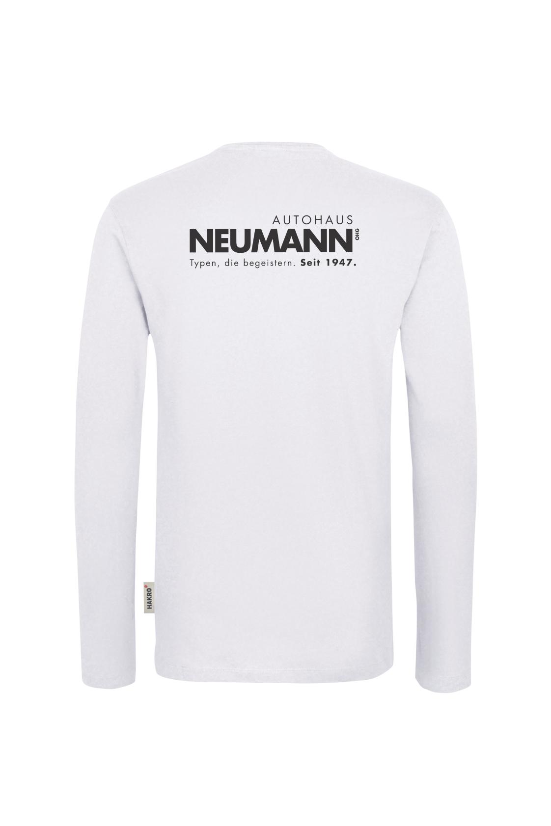Hakro Langarmshirt AH weiß
