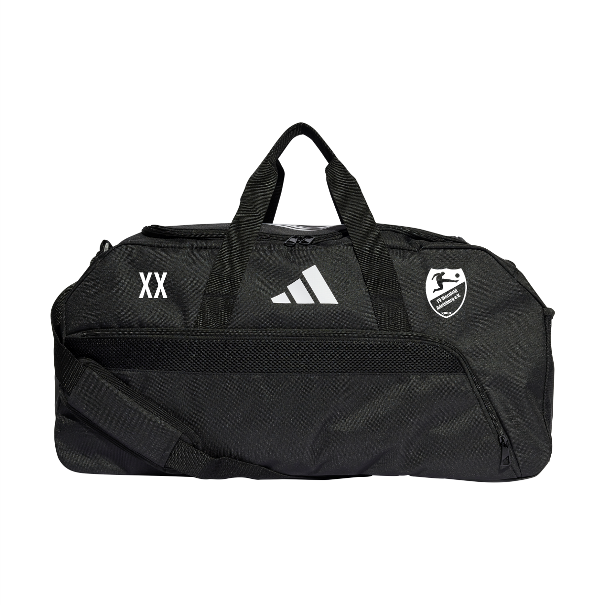 TIRO L DUFFLE M Black White