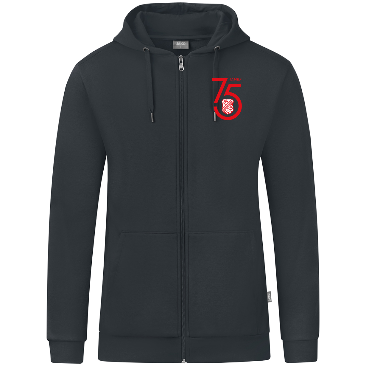 Jubiläumszipper anthrazit Herren
