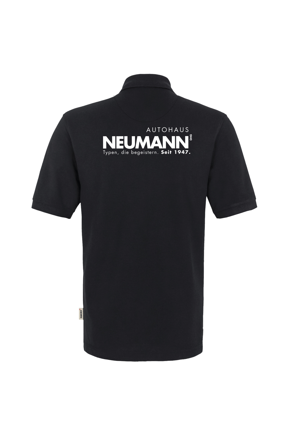 Hakro Polo Shirt mit Brusttasche schwarz