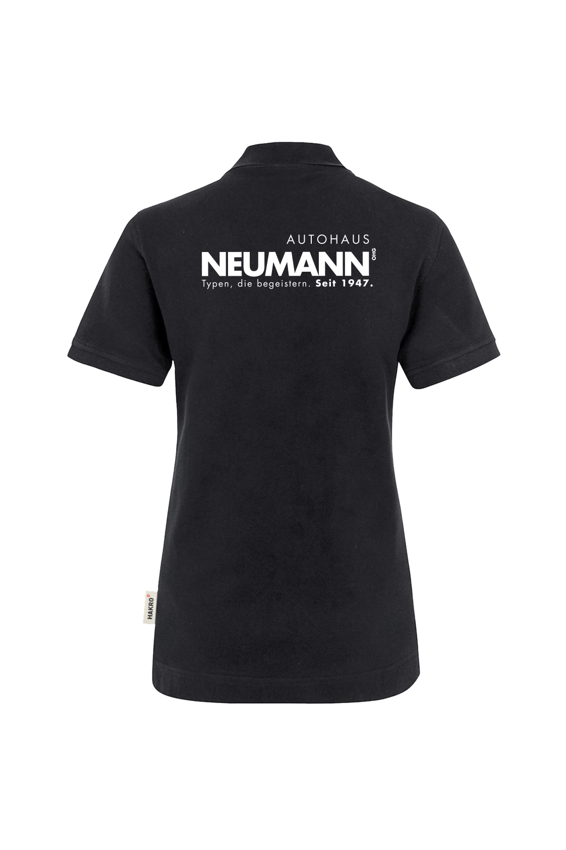 Hakro Polo Shirt Frauen schwarz