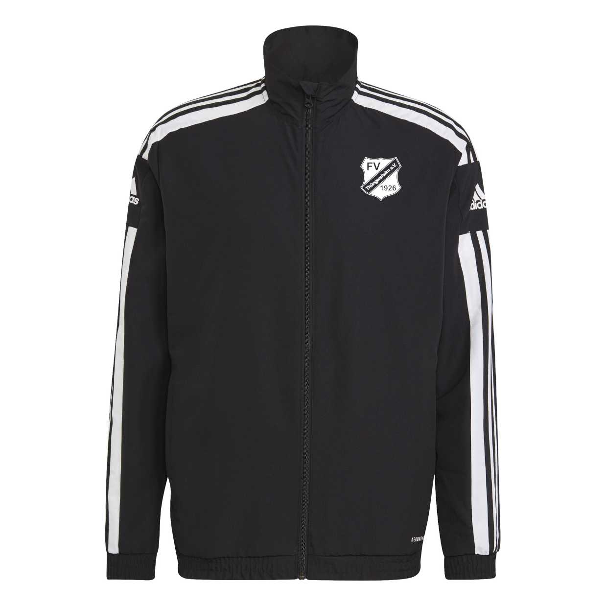 Squadra21 Präsentationsjacke Erwachsene schwarz
