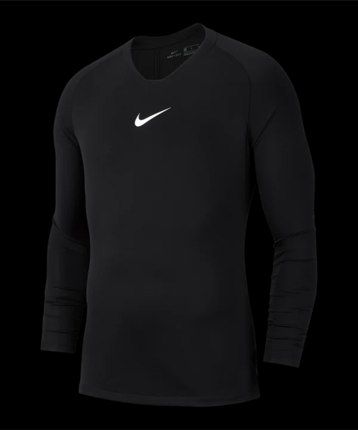 First Layer Jersey schwarz