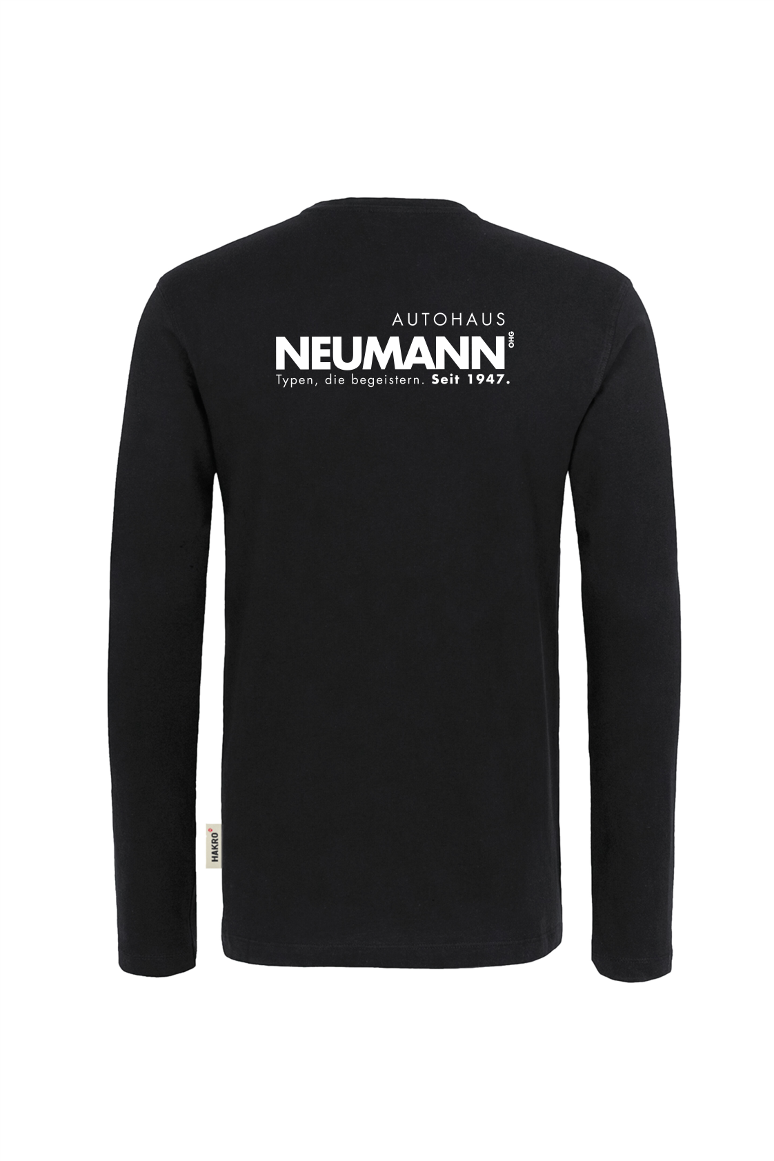 Hakro Langarmshirt AH schwarz