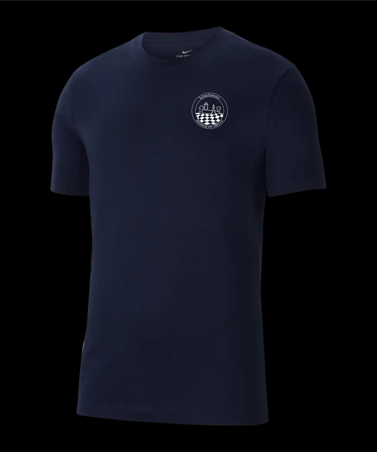Nike Park Men's Soccer T-Shirt-OBSIDIAN/WHITE