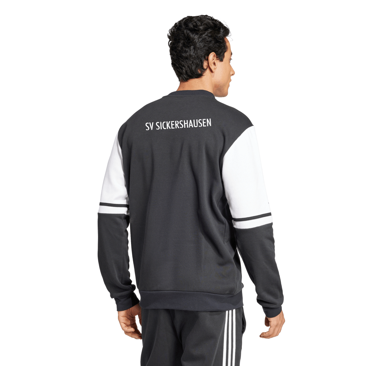 Squadra 25 Sweat Crew schwarz