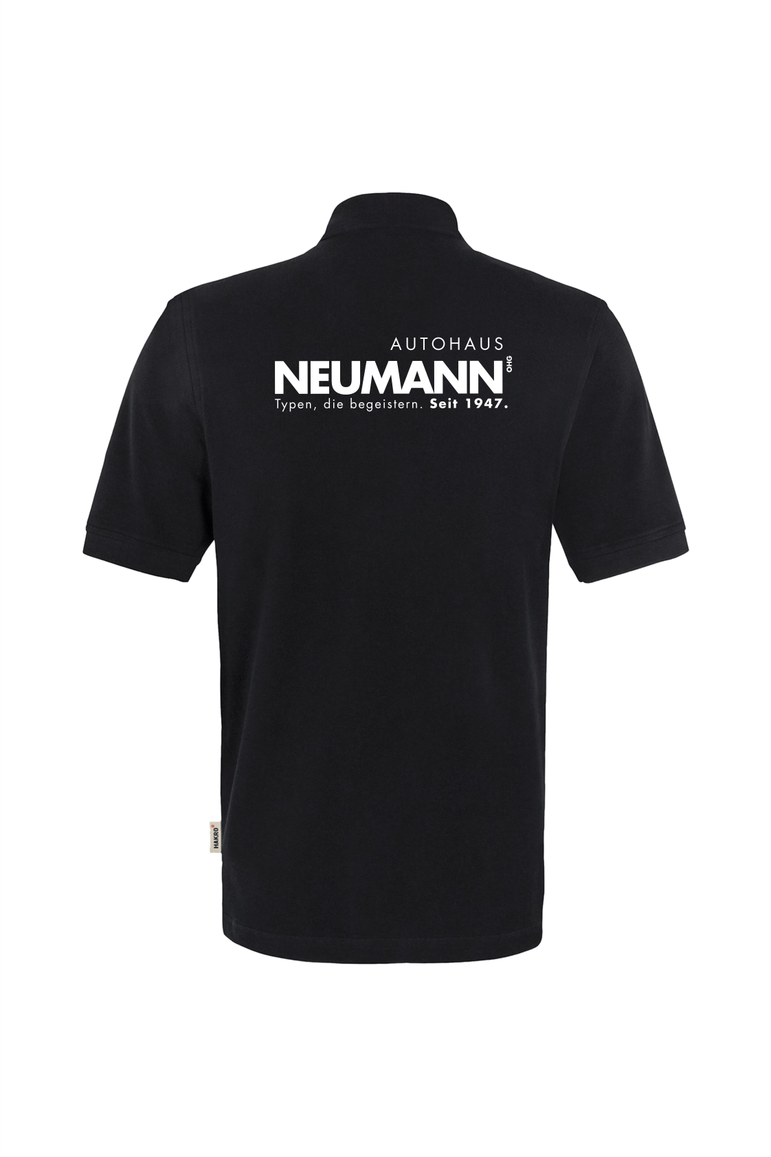 Hakro Polo Shirt Männer schwarz