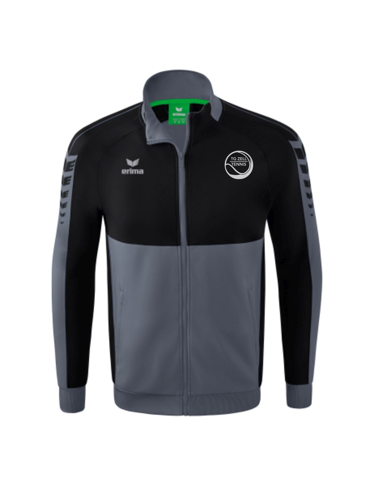 SIX WINGS WORKER JACKE Herren und Kinder grau-schwarz