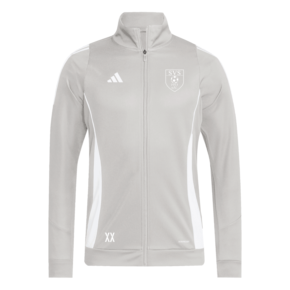 Tiro 24 Trainings Jacke grau