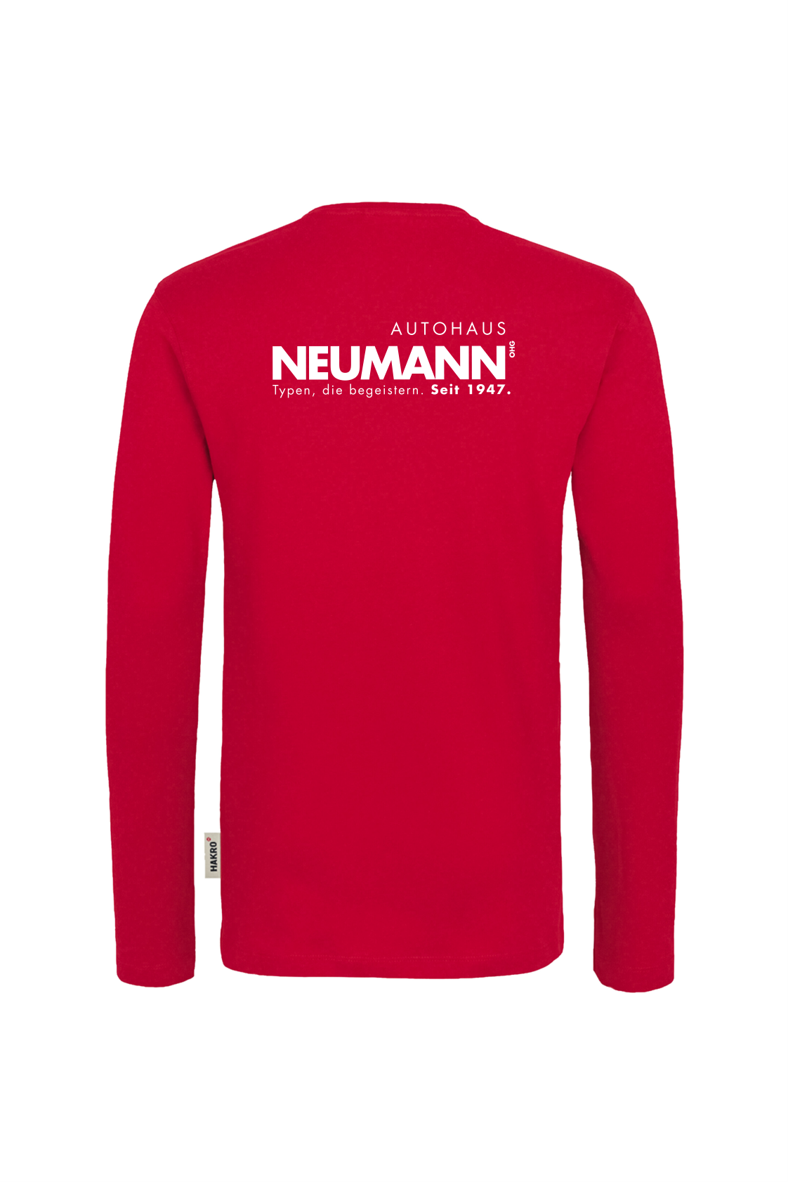 Hakro Langarmshirt AH rot