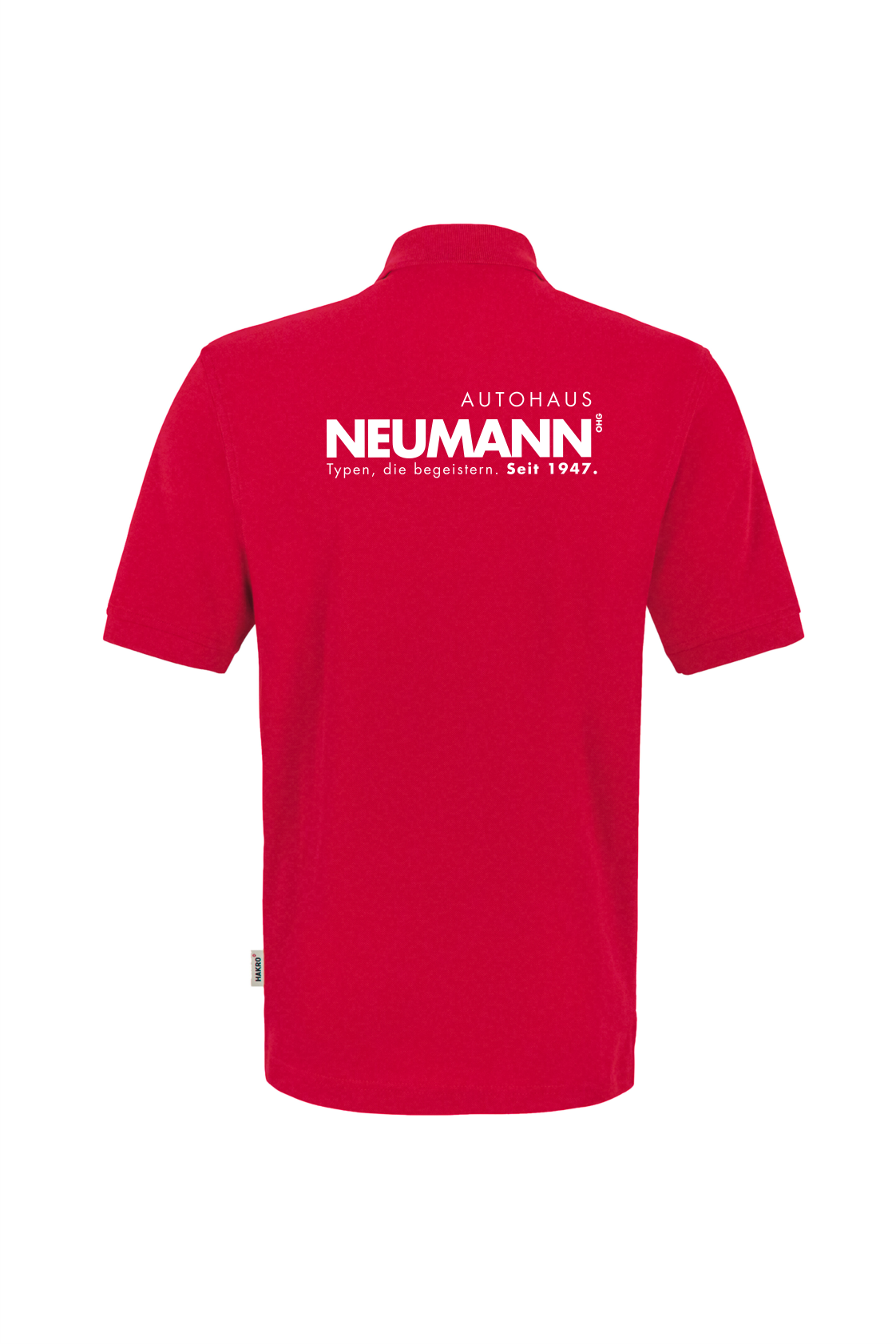 Hakro Polo Shirt Männer rot