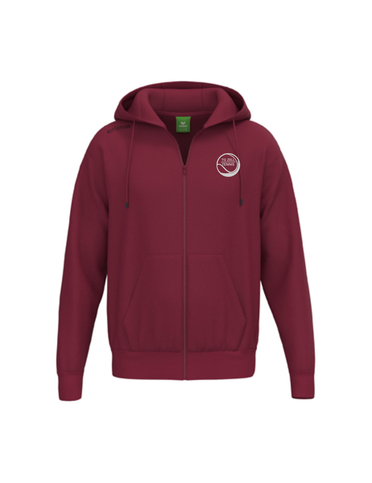 TS Hooded Jacket Herren und Kinder rot