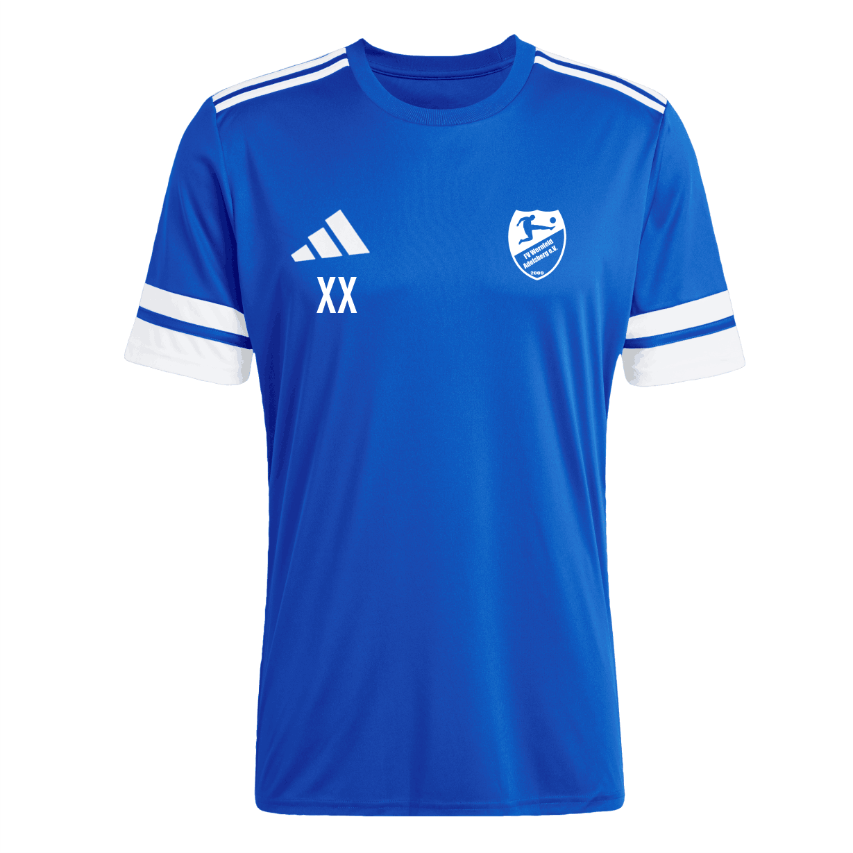 SQUADRA 25 JSY Team Royal Blue White