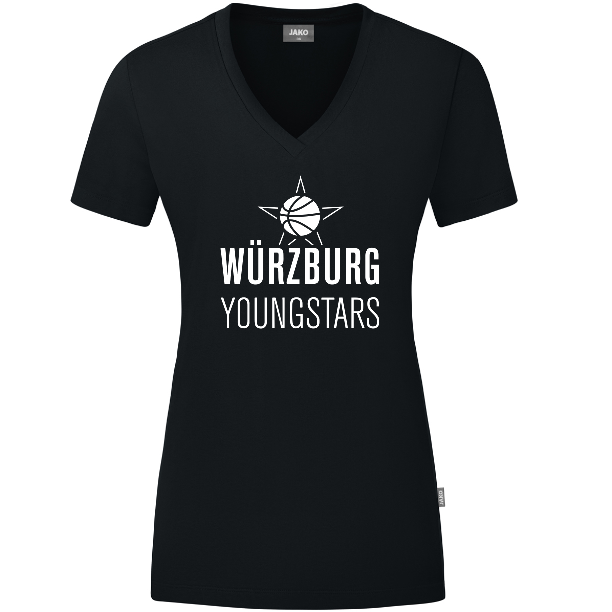 Youngstars Shirt schwarz Herren und Damen