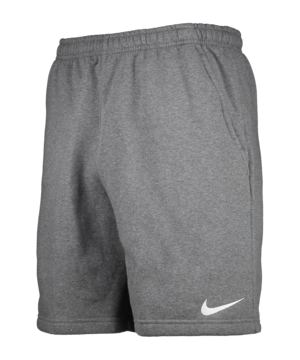 NIKE PARK 26 FLEECE KNIT ZIPPERED SHORT grau