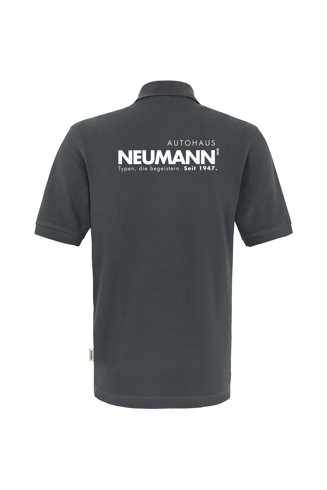 Hakro Polo Shirt Männer grau