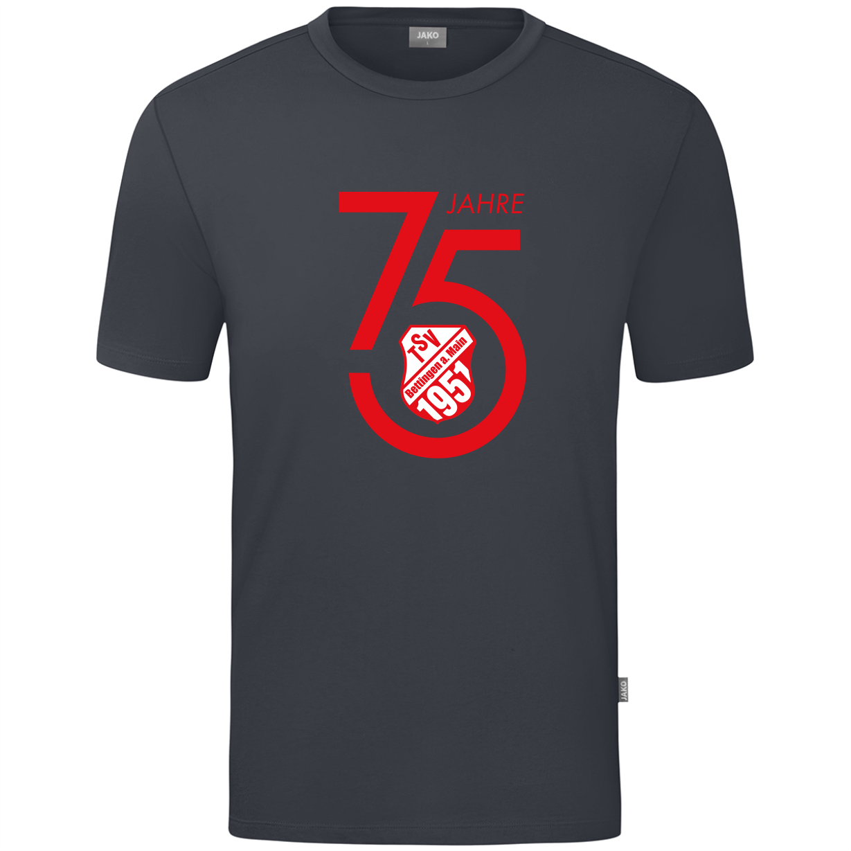 Jubiläumsshirt anthrazit